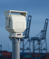 Cabezal Motorizado Pan Tilt FY-SP50 de Alta Capacidad (65 kg), Estabilizador de Gimbal Resistente IP66 para Cámaras de Largo Alcance