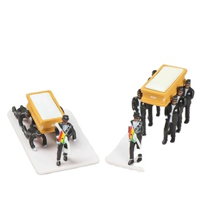 1 Set de Accesorios de Alta Simulación para Juguetes, Kit Funerario, Figura de Hombre Negro Bailando en Ataúd a Escala, Modelo Divertido para Cosplay de Danza de Ghana - Product Image 3