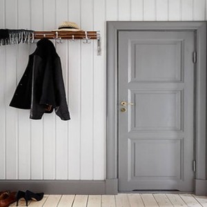 Estudios de casos Casa costera de madera térmica hecha de compuesto Sala limpia Puertas de madera Juegos de cerraduras personalizadas - Product Image 4