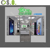 Conception de magasin électronique de détail, comptoir de magasin mobile, magasin d'électronique