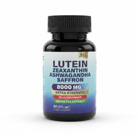 Capsules de collagène OEM avec lutéine, supplément cutané au collagène, biotine, zéaxanthine, soutien pour la santé oculaire, capsules végétaliennes, extrait à base de plantes