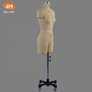 Mannequin de couture professionnel JUN MEI pour <span class=keywords><strong>femme</strong></span>, <span class=keywords><strong>buste</strong></span> en fibre de verre, pose debout, pour la confection de vêtements - Product Image 3