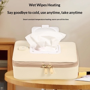 Chauffe-lingettes pour bébé portable OEM, grande capacité, réglage rapide, avec distributeur - Product Image 2