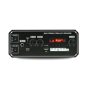 DC 7.4V Battery AMP Board 2x10W MP3 Microphone TWS Wireless Amplifier Power Module For Pull Rod Sound Speaker