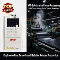 Sincr 3 phases 220V à 380V 2.2kw VFD générateur synchrone ca convertisseur de fréquence triphasé onduleur pour moteur