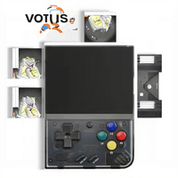 Console de jeu portable Miyoo Mini Plus+ avec écran IPS de 3 pouces, lecteur de jeux vidéo rétro, console de jeu portable PS1