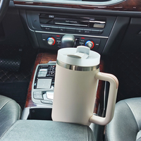 Vaso Térmico Personalizado con Logotipo, para Viajes al Aire Libre, de Gran Capacidad (40 oz), para Bebidas Frías y Calientes, de Acero Inoxidable 304, Aislado al Vacío, Ecológico y Libre de BPA