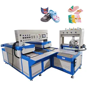 Quick automatic drip baking machine is used for PVC mat and shoe sole making machine