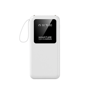 Power Bank Portatile a Ricarica Rapida 10000mAh, Caricabatterie Mobile con 4 Cavi Integrati e Uscita 22.5W, Display LED, Batteria Esterna per Telefono - Product Image 6