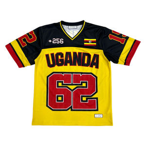 Camisetas de Fútbol Americano Retro de Moda Urbana, Estampado Digital Personalizado, Transpirables, Tallas Grandes, Unisex - Product Image 2