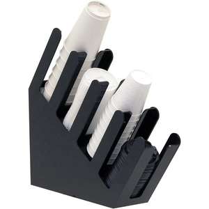 Distributeur vertical <span class=keywords><strong>de</strong></span> tasses et <span class=keywords><strong>de</strong></span> couvercles en papier, 4 compartiments, organisateur <span class=keywords><strong>de</strong></span> condiments <span class=keywords><strong>de</strong></span> café en acrylique, étagère <span class=keywords><strong>de</strong></span> rangement pour magasin <span class=keywords><strong>de</strong></span> thé, vente en gros - Product Image 1