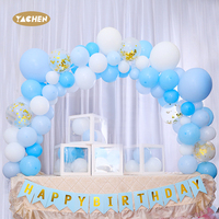 Kit d'arche de ballons YACHEN réglable pour décoration d'anniversaire de fête de mariage et de bébé, support de table de 10 pieds