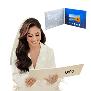 Livre <span class=keywords><strong>vidéo</strong></span> souvenir de mariage 2026 avec écran LCD, lecteur <span class=keywords><strong>vidéo</strong></span> personnalisé et coffret cadeau, livret <span class=keywords><strong>vidéo</strong></span> avec couverture <span class=keywords><strong>personnalisée</strong></span> pour la famille - Product Image 4