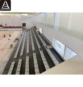 <span class=keywords><strong>Gradas</strong></span> Retráctiles de Alta Calidad para Gimnasio, 768 Asientos, 7 Filas, para Estadio de Baloncesto en Filipinas - Product Image 1