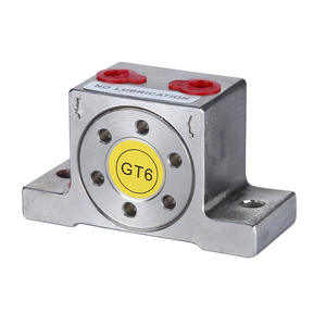 Vibrateur de trémie à turbine en acier inoxydable 304 GT6/8/10/13/16/20/25/30/36, pièces pneumatiques pour diverses applications - Product Image 1