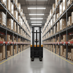 מלגזה חשמלית הידראולית מדגם JICHUAN - חדשה עם אחריות לשנה, ממקור ג'יאנגסו, מפרט מזלגות 1220x125x50 - Product Image 2