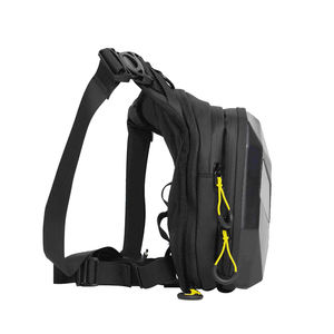 Logo Design personalizzato impermeabile Mini moto borsa coscia in <span class=keywords><strong>pelle</strong></span> cintura borsa gamba goccia per moto con occhi a Led - Product Image 4