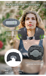 Factory Producing Air Bag U Shaped <b>Neck</b> <b>Pillow</b> Machine Washable Smart Shoulder Massager ST310 U Shaped <b>Neck</b> <b>Pillow</b> Air Bag <b>Neck</b> - Product Image 4
