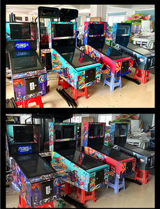 <span class=keywords><strong>Jeu</strong></span> vidéo en bois de <span class=keywords><strong>flipper</strong></span> virtuel chinois d'arcade 4K avec la fonction de boxe 1 an de garantie - Product Image 2