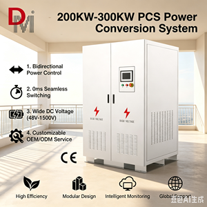 Système de conversion d'énergie triphasé 200 kW avec convertisseur bidirectionnel PCS - Product Image 2