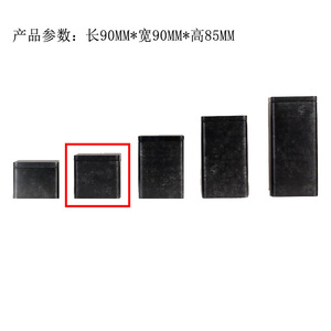 Boîtes en métal pour biscuits, emballages personnalisés imprimés, boîtes en métal rectangulaires de qualité <span class=keywords><strong>alimentaire</strong></span>, boîtes d'emballage - Product Image 3