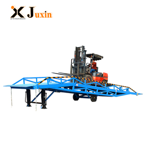 6-15ton 1.1-1.8m regolabile scarico carico mobile contenitore dock yard camion <span class=keywords><strong>auto</strong></span> rampa di sollevamento della piattaforma - Product Image 3