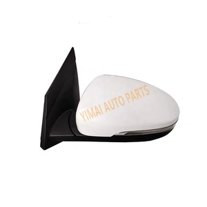 Car Accessories <strong>Door</strong> <strong>Mirror</strong> Assembly for Hyundai Tucson 2015-2019 Folding Rearview White Wing <strong>Back</strong> Side <strong>Mirror</strong> - Product Image 3