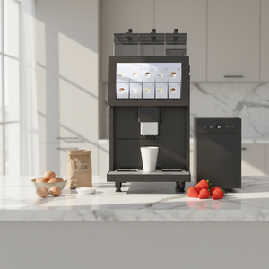 Distributeur à hauteur réglable, machine à expresso prête pour la paiement sans contact, <span class=keywords><strong>carte</strong></span>/code QR, LE330A, latte et <span class=keywords><strong>cappuccino</strong></span> - Product Image 5