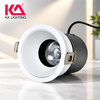 Plafonnier encastré moderne à LED COB 15W, dimmable, en alliage d'aluminium, avec contrôle intelligent Zigbee via l'application D4i, très vendu
