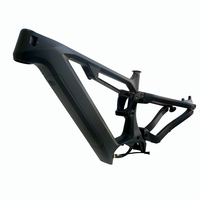 Cadre de vélo électrique à suspension intégrale Joyebike Dengfu E22 E23, cadre de vélo à pneus larges, M620 M630, cadre de vélo en carbone, ensemble de cadre de vélo électrique, moteur Bafang à entraînement central