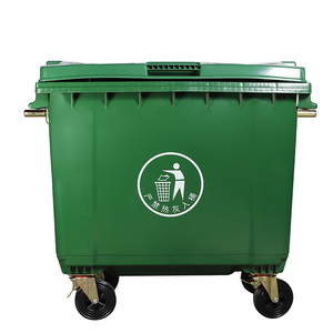 <span class=keywords><strong>Poubelle</strong></span> d'assainissement verte 660 litres grande <span class=keywords><strong>poubelle</strong></span> de <span class=keywords><strong>camion</strong></span> à <span class=keywords><strong>benne</strong></span> basculante municipale <span class=keywords><strong>poubelle</strong></span> en plastique extérieure épaissie - Product Image 6