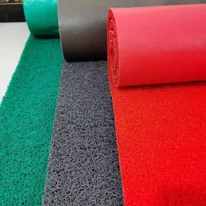 Tapis de rouleau de tapis de bobine de PVC avec le fond ferme
