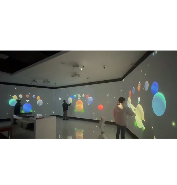 Hot Sale 3D Holographic Hologram Projector Interactive Wall/Floor Immersive Interactive Projection Touch System
