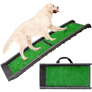 Online Turf Auto Ramp Hond Vouw Draagbare Trap Voor Auto Suv Voertuig Lift Huisdier Reizen Buiten Licht Gewicht - Product Image 1