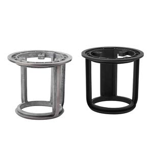 领先工厂金属数控加工麦克风盖配件铝锌压铸件 - Product Image 1