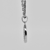 Reteo pendentif nordique en argent pendentif à breloque vierge du zodiaque