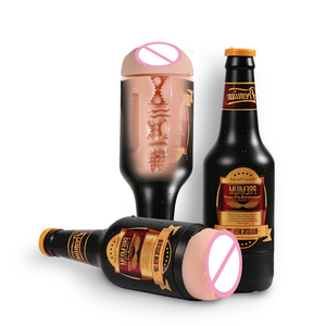 Ex machines-juguetes sexuales de copa de avión manual, vibrador multifrecuencia, taza de cerveza con coño de bolsillo para masturbación masculina - Product Image 1