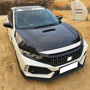 Évent de capot de capot de voiture en Fiber de carbone personnalisé pour <span class=keywords><strong>Honda</strong></span> <span class=keywords><strong>Civic</strong></span> Hatchback Fc1 Typer <span class=keywords><strong>R</strong></span> 10th - Product Image 5