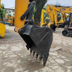 Excavatrice Sany SY215 d'occasion en stock, 21,5 tonnes, peinture d'origine chinoise, FOB Shanghai - Product Image 4
