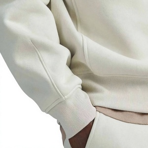 Sudadera de Cuello Redondo para Hombre, Corte Regular, Color Sólido, Informal, Tejida, 100% Algodón, para Otoño - Product Image 4
