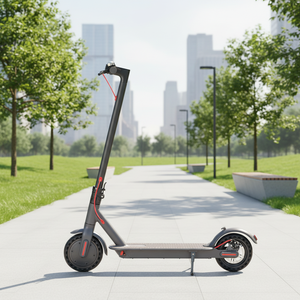 Trottinette électrique LP07 avec double suspension, puissance de 350 W, clignotants, design pliable, trottinettes électriques - Product Image 1