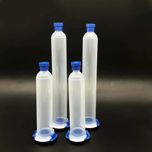 EFD Tipo Plástico Pegamento Jeringa Dispensación Barriles 3cc 5cc 10cc 30cc 55cc Adhesivo Jeringa Barril Transparente/Negro/ámbar - Product Image 5