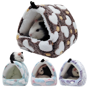 Pet <strong>Hamster</strong> Bed Winter Warm Fleece <strong>Hamster</strong> Guinea Pig House for Small Dog Cat Animals Hanging Sleeping <strong>Hammock</strong> for Squirrel - Product Image 1