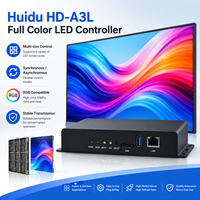 Carte de contrôle d'affichage intelligent Huidu HD-A3L LED couleur intégrale, compatible RGB, synchronisation et asynchronisation, double mode
