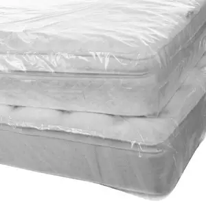 Plastic mattress bags for moving & long-term storage queen king size mattress bag