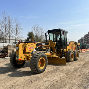 รถเกรดเดอร์ Caterpillar 140K ปี 2022 สภาพใช้งาน 90% พร้อมปั๊มเครื่องยนต์ น้ำหนัก 18000 กก. สำหรับส่งออก - ปรับแต่งโลโก้ได้ มีบริการบรรจุภัณฑ์สำหรับส่งออก - Product Image 1