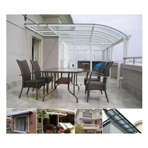 Store Pare-soleil Imperméable Extérieur en Aluminium Noir Blanc Siège Personnalisé Mur Chine Cadre <span class=keywords><strong>Voile</strong></span> - Product Image 2