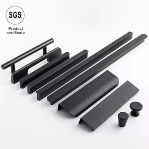 درج أثاث خزانة من سبائك الزنك عالي الجودة سحب بألوان ذهبية سوداء للمطبخ - Product Image 6