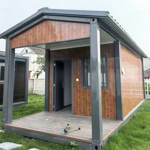 บ้านวิลล่าโครงเหล็กสำเร็จรูปพร้อมรั้วอาคารสำนักงานโรงแรมอพาร์ทเมนท์ - Product Image 1