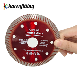 Disque de coupe diamanté Turbo 105mm 110mm 115mm 125mm pour granit, marbre, carrelage en porcelaine, céramique, meuleuse d'angle - Product Image 6